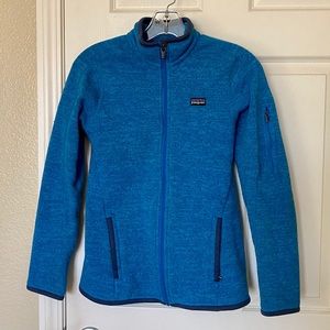 *SOLD*Patagonia Better Sweater Full Zip Blue Size